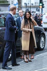 Royal style: Monochrome Megs is back in town!