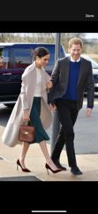 Royal style: Monochrome Megs is back in town!
