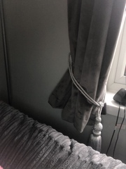 Do these curtains look odd?