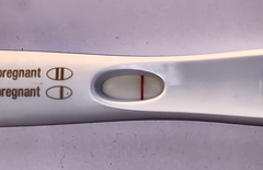 12dpo - faint +, line eyes or evap??!