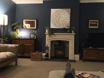 Show me your navy/deep blue/teal rooms
