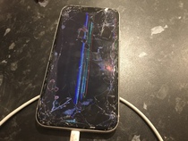 Smashed phone