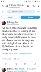 Biologists take on sex seen in fab