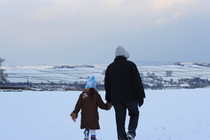 Ten years ago today 7 January 2010-UK covered in snow
