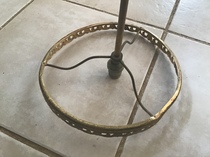 Fixing a vintage chandelier