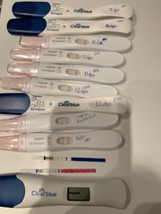Is is a positive feint line on early test?