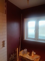 Bright coloured decor