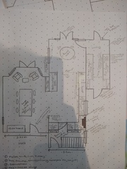 Reconfiguration of kitchen/back of house - with pictures