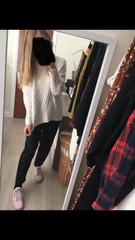 Pleather trousers
