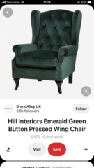 Please help settle argument between me and DH! Purple armchair yes or no?!
