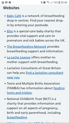 NHS Breastfeeding Helpline and Assistance
