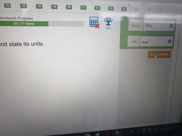 Help with units in PI