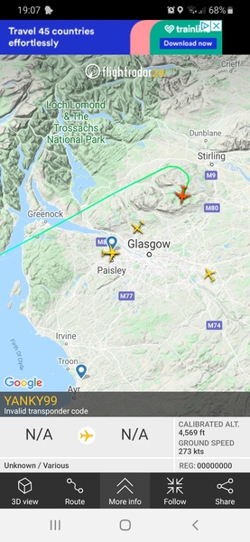 Flight Radar 24 fans
