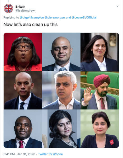 To think not many people will turn up for the Brexshit 'celebration' in London