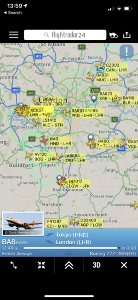 Flight Radar 24 fans