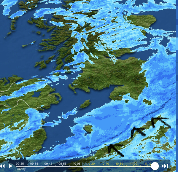 Storm Ciara forecasts and reports