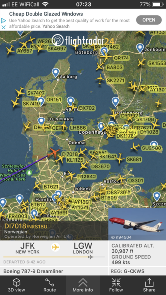 Flight Radar 24 fans