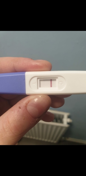 Faint line?
