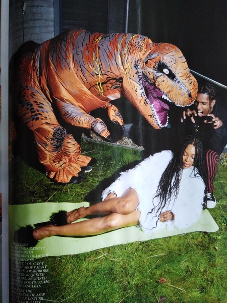 Can anyone explain Vogue March 2020 page 326 to me please