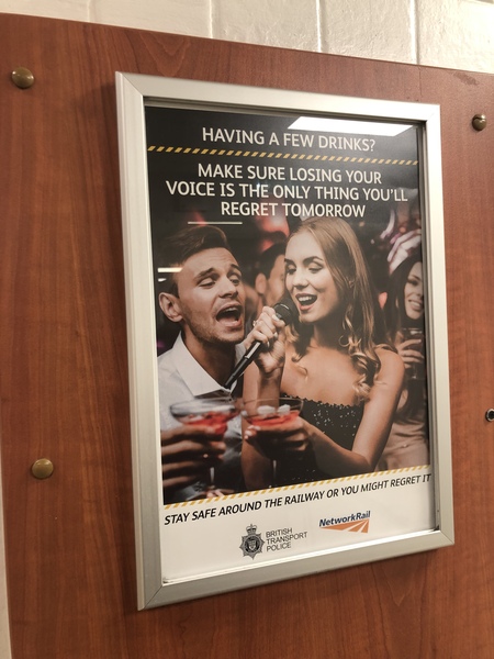 Rail safety / mental health advert