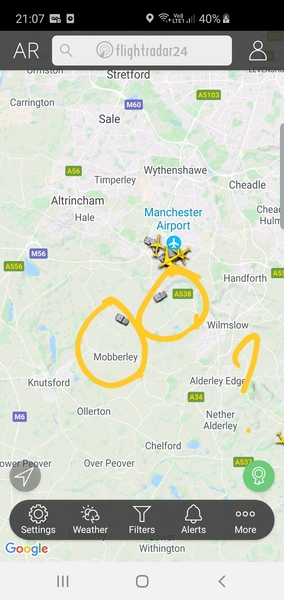 Flight Radar 24 fans