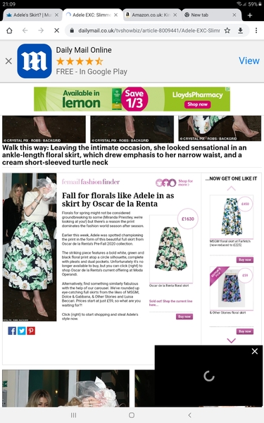 Adele's Skirt?