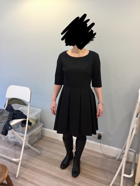 What do you think of this charity shop dress?