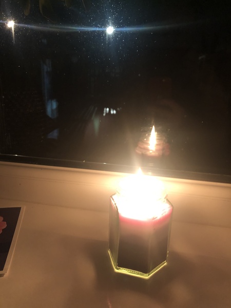 Candle lighting for GoJetterBoy