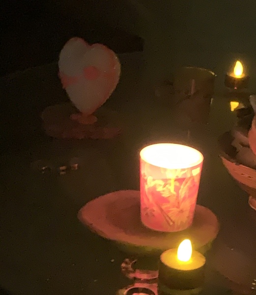 Candle lighting for GoJetterBoy