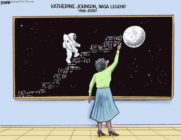 Katherine Johnson has died.