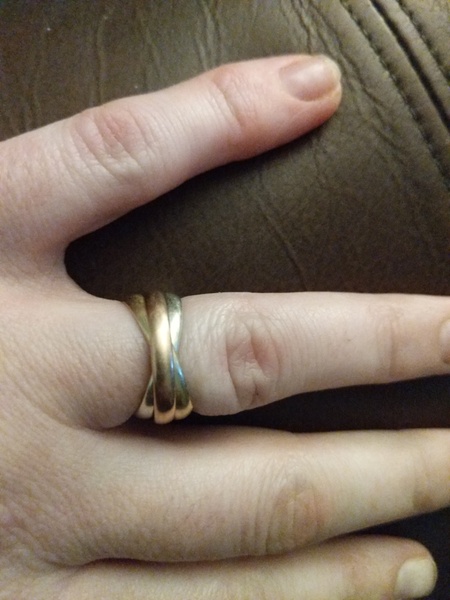 If you only have a wedding band and not an engagement ring...