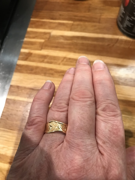 If you only have a wedding band and not an engagement ring...