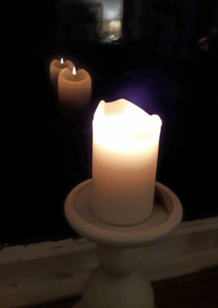 Candle lighting for GoJetterBoy