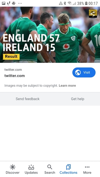 Is the chosen English rugby anthem appropriate do you think?