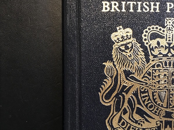to think old passports were black, not blue