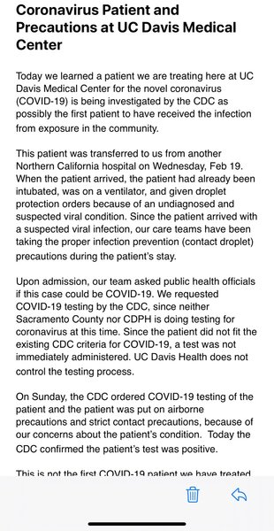 To be worried about Coronavirus part 5