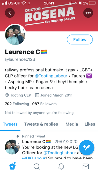 Targeted reporting of LGB social media accounts