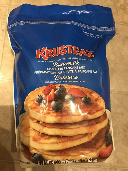 Does anyone else wing pancake mix?