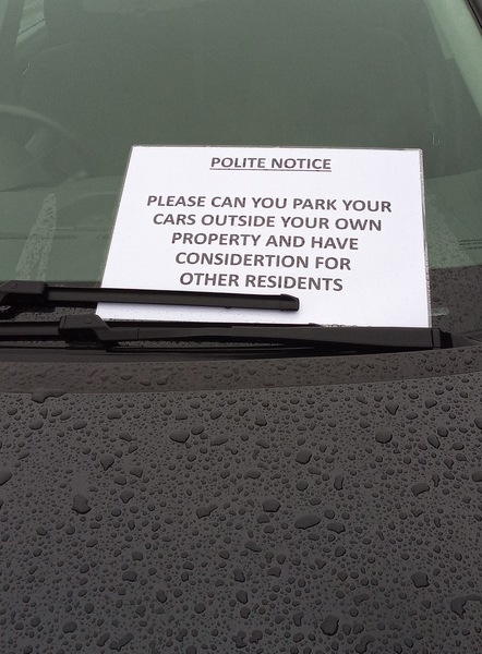 Alphabet Street...join us for some parking drama!