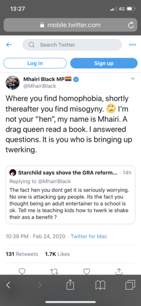 Drag Queen Story Hour in Scottish Primary School