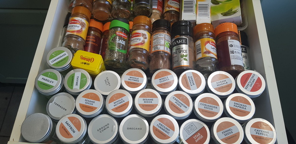 Show me your spice drawer