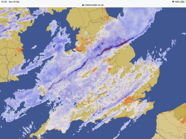 Storm Ciara forecasts and reports
