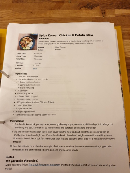 What was your most recent addition to your 'rotation' of meals that you cook?