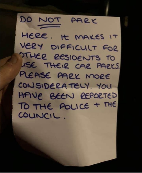 Alphabet Street...join us for some parking drama!