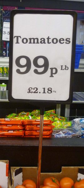 To think it odd that so many British still use Imperial measurements?