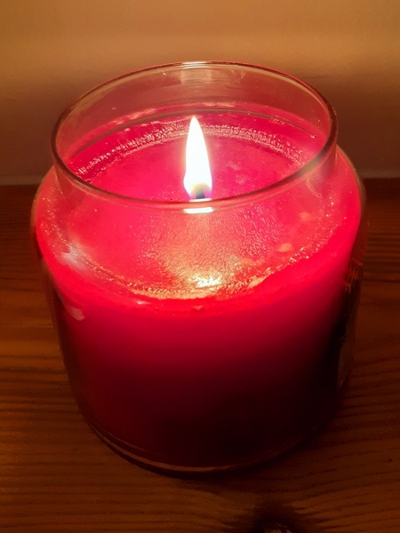 Candle lighting for GoJetterBoy