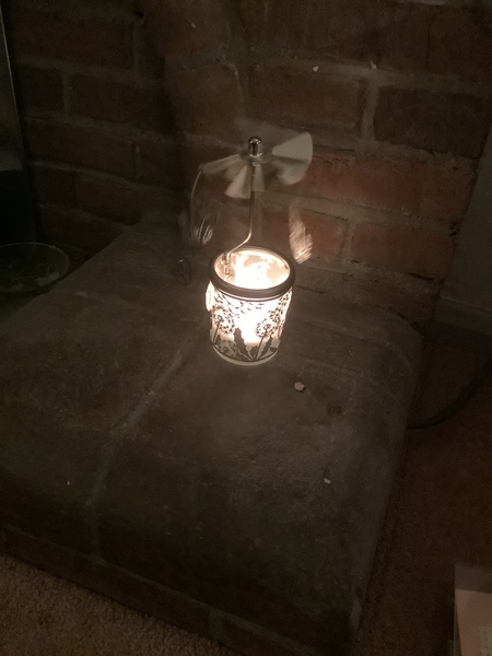 Candle lighting for GoJetterBoy