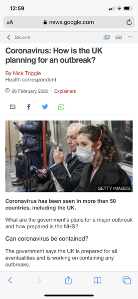 Prepping for a pandemic...7