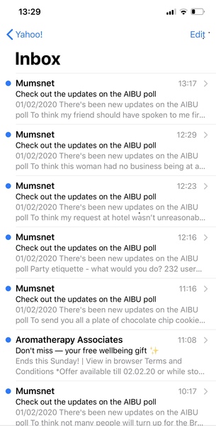 To think that if I'm unsubscribed from all MN emails, they shouldn't keep emailing me?