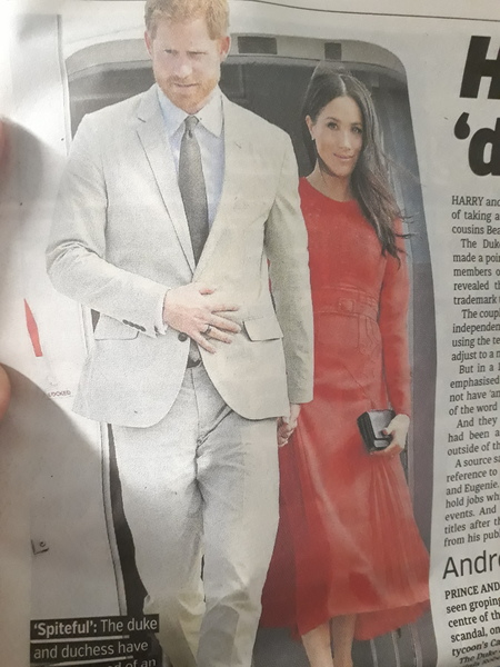 Harry and Meghan definitely hiding something